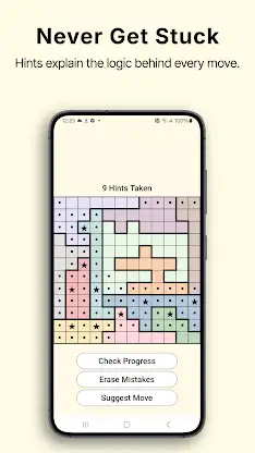 Star Battle Puzzle: Brain Game screenshot 5