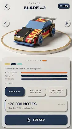 Foldline: Traffic Racer screenshot 7