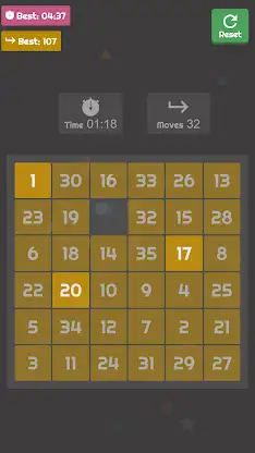 Puzzle 15 - A sliding puzzle g screenshot 5