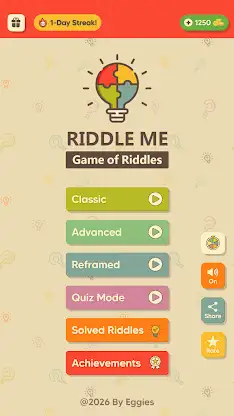 Riddle Me - A Game of Riddles screenshot 1