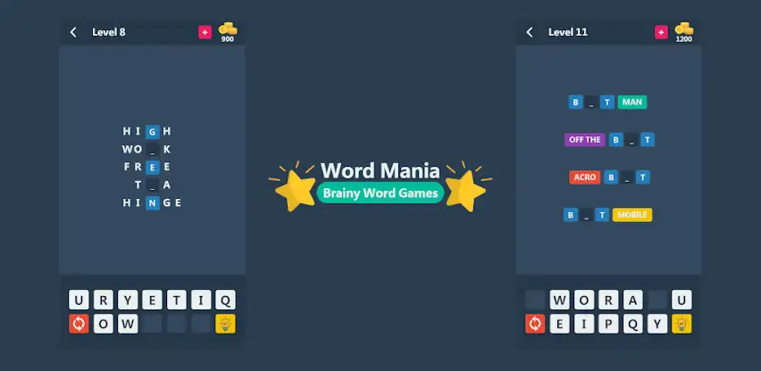 Word Mania - Brainy Word Games screenshot 8