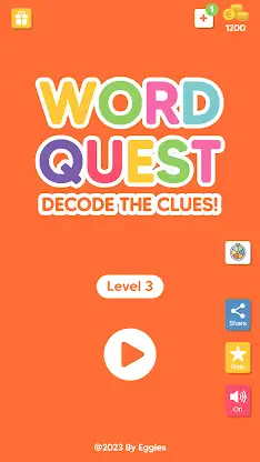 Word Quest - Decode the Clues! screenshot 1