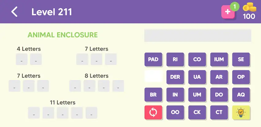 Word Slice: 1 Hint 5 Words! screenshot 8