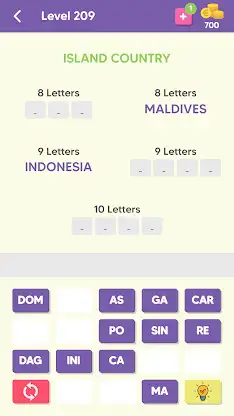 Word Slice: 1 Hint 5 Words! screenshot 2