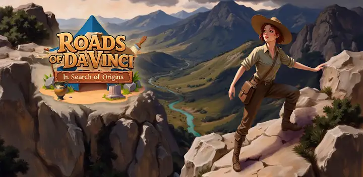 Roads of Da Vinci 1 — Android game banner