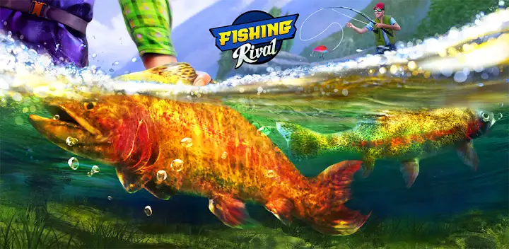 Fishing Rival: Fish Every Day! — Android game banner