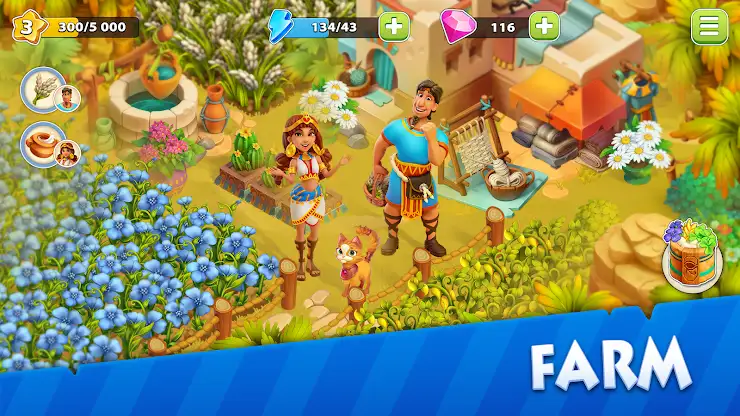 Nile Valley: Farm Adventure screenshot 2