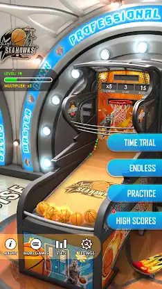 Basketball Flick 3D screenshot 2