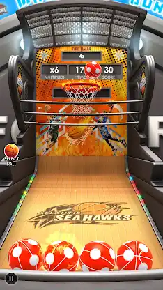 Basketball Flick 3D screenshot 1