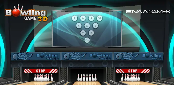 Bowling Game 3D — Android game banner