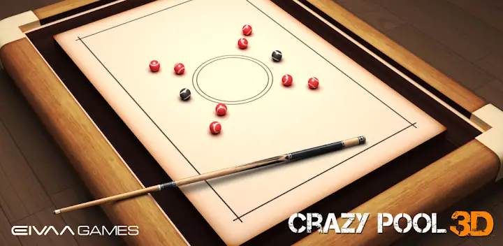 Crazy Pool 3D — Android game banner