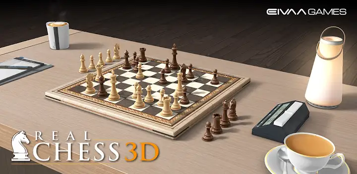 Real Chess 3D — Android game banner