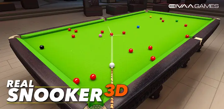 Real Snooker 3D — Android game banner