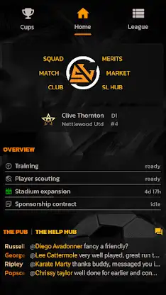 Sidelines Football Manager screenshot 8