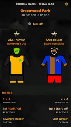 Sidelines Football Manager screenshot 3