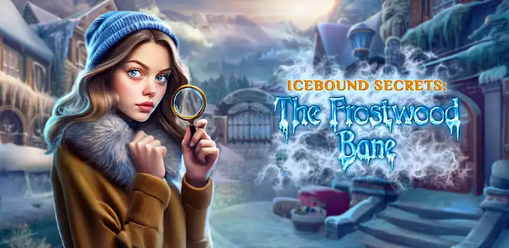 Icebound Secrets Hidden Object — Android game banner