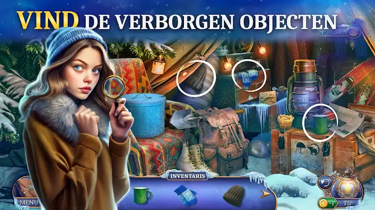 Icebound Secrets Hidden Object screenshot 1