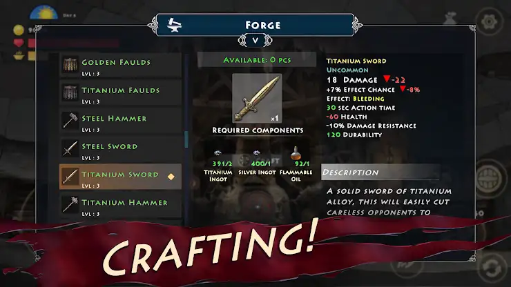 Niffelheim Viking Survival RPG screenshot 3