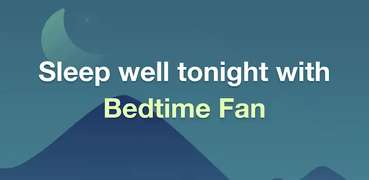 Bedtime Fan White Noise Aid — Android app banner