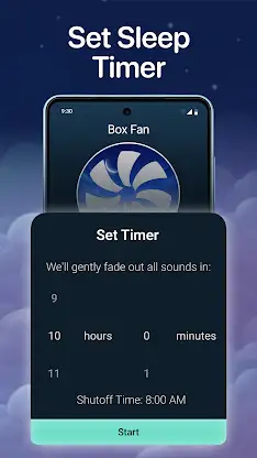 Bedtime Fan White Noise Aid screenshot 7