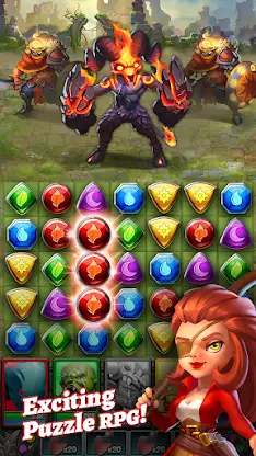 Legends & Dragons: Puzzle RPG screenshot 1