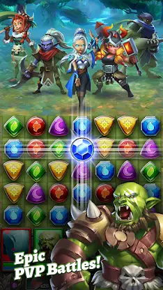 Legends & Dragons: Puzzle RPG screenshot 3