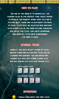 Mahjong Legend screenshot 8