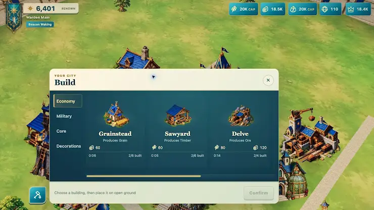 Empirewake: Kingdoms at War screenshot 3