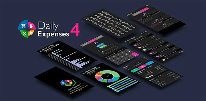 Daily Expenses 4 — Android app banner
