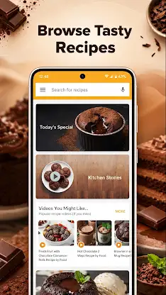 Chocolate Recipes：Cake Recipes screenshot 1