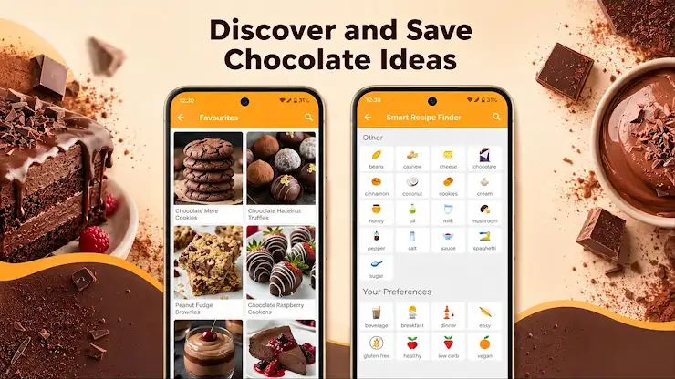 Chocolate Recipes：Cake Recipes screenshot 7