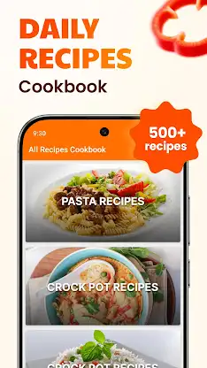 Daily Recipes Cookbook App screenshot 1