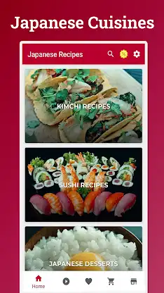 Japanese Recipes: Cookbook App screenshot 1