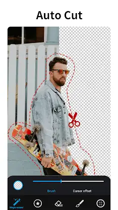 AI Photo Editor Pic BG Eraser screenshot 2