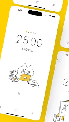 Pomocat - Cute Pomodoro Timer screenshot 2