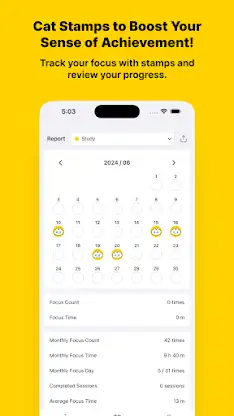 Pomocat - Cute Pomodoro Timer screenshot 4