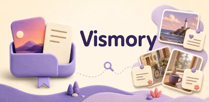 Vismory — Android app banner