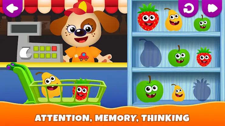 Funny Food Academy! Kids game! screenshot 6