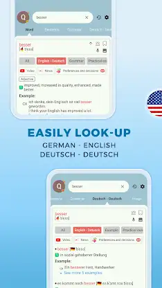 Faztaa German dictionary screenshot 2