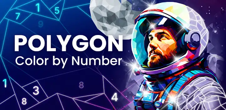 Polygon - Art Coloring Book — Android game banner