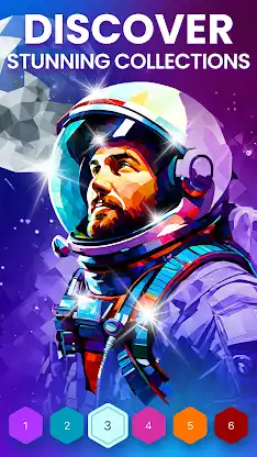 Polygon - Art Coloring Book screenshot 2