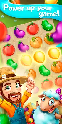 Funny Farm match 3 Puzzle game screenshot 5