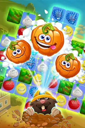 Funny Farm match 3 Puzzle game screenshot 6