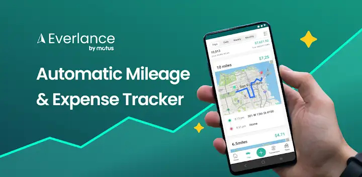 Everlance: Mileage Tracker — Android app banner