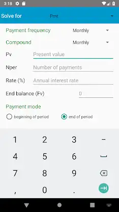 TVM Financial Calculator screenshot 3