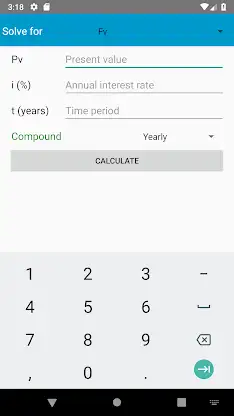 TVM Financial Calculator screenshot 2