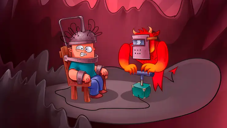 Idle Evil Clicker: Hell Tap screenshot 7
