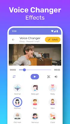 Video Voice Changer + Effects screenshot 1