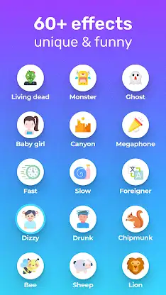 Video Voice Changer + Effects screenshot 2
