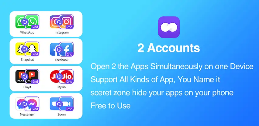 2Accounts - Dual Apps Space screenshot 5